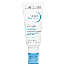 Bioderma Hydrabio Gel Crème Hydratante Légère Peaux Normales à Mixtes 40ml