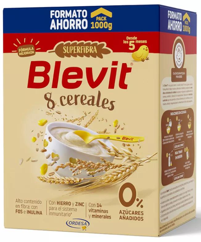 Blevit Superfibra Papilla 8 Cereales +5m 1000 gr