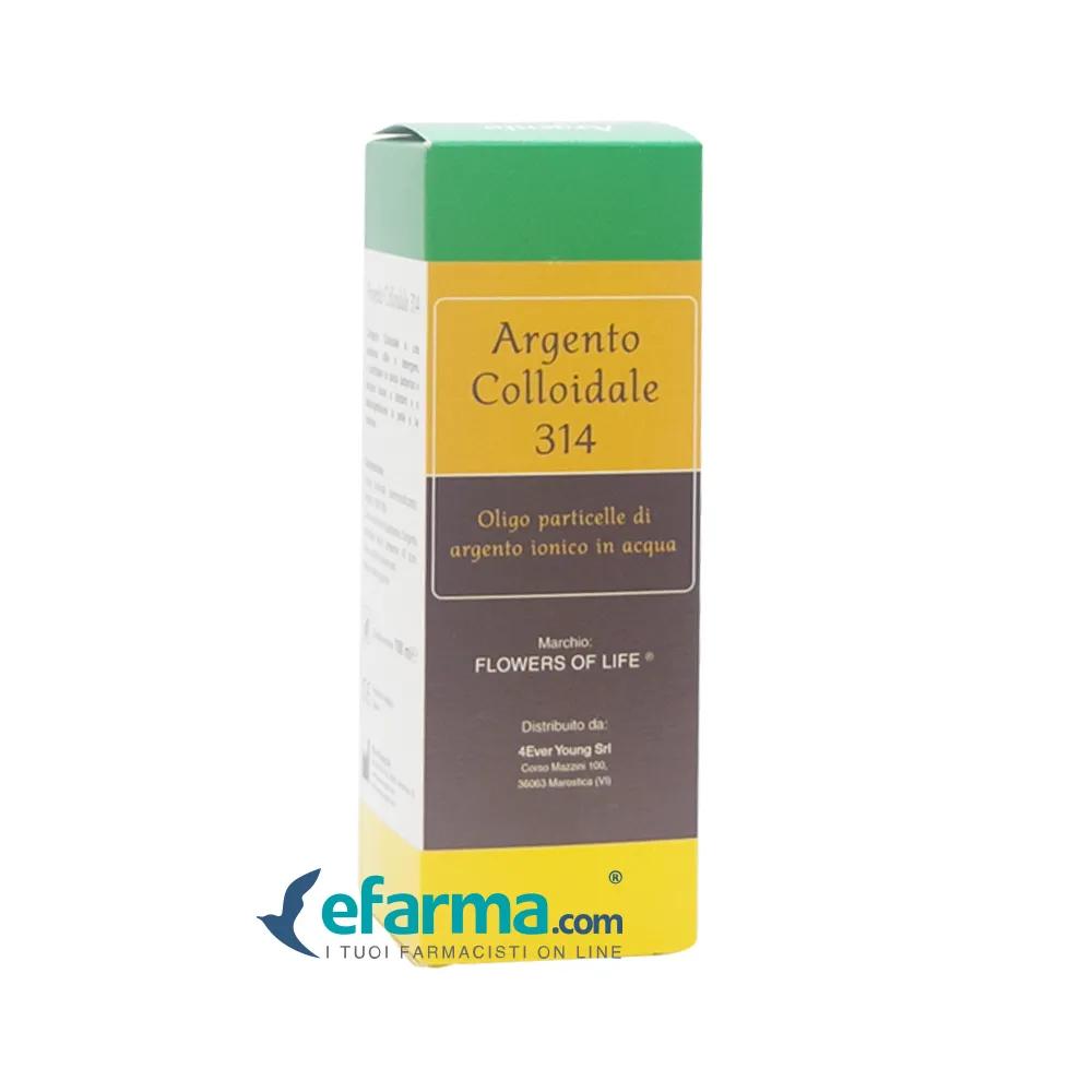 Flowers Of Life Argento Colloidale 314 40ppm 100 ml