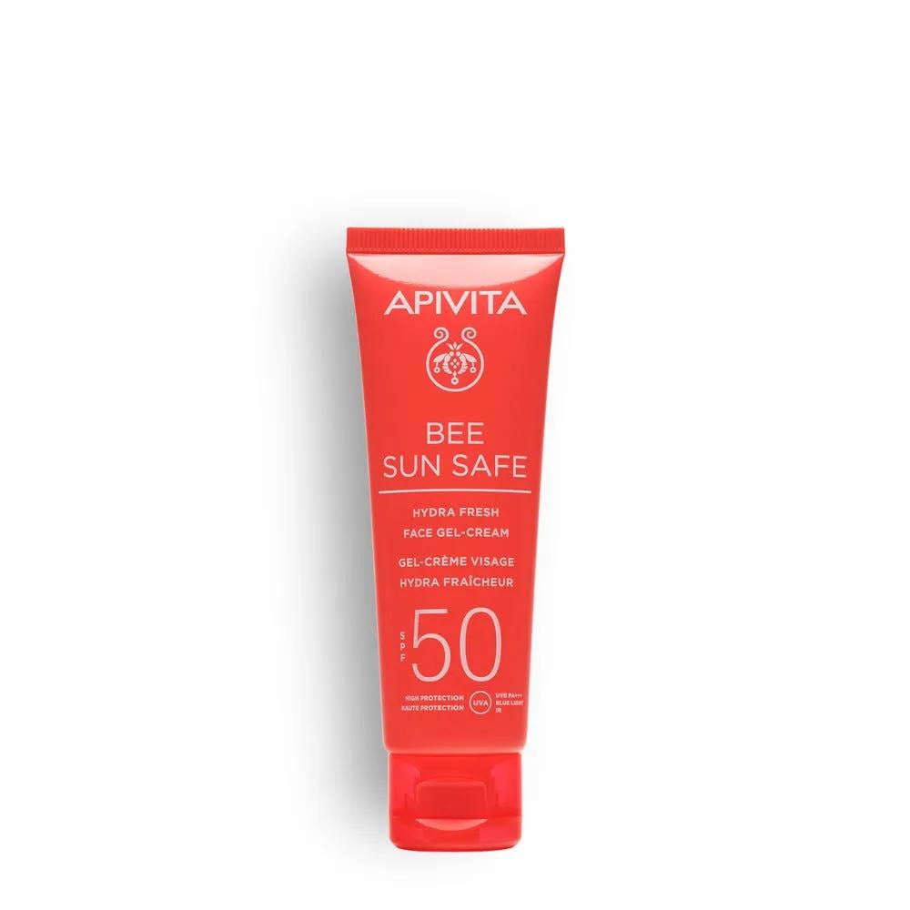 Apivita Bee Sun Safe Gel-Creme Viso Hydra Fresh SPF50 50 ml