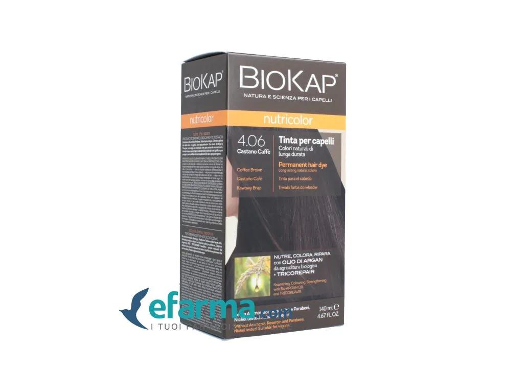 Biokap Nutricolor 4.06 Tinta Per Capelli Castano Caffè