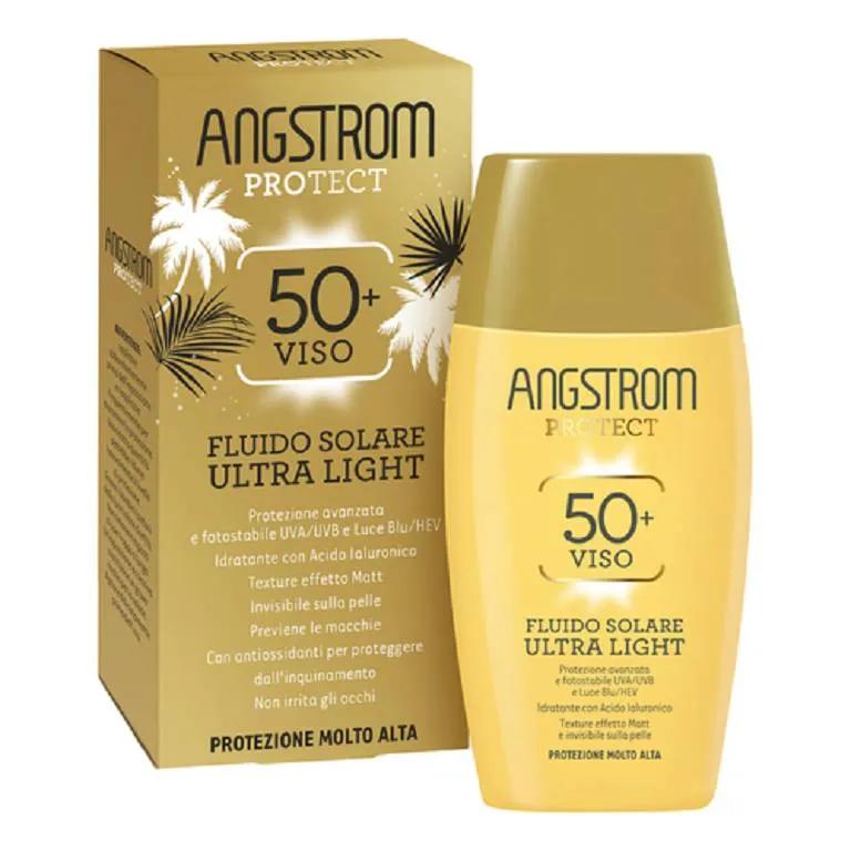 Angstrom Fluido Solare Viso Ultra Light Spf50+ 40 ml