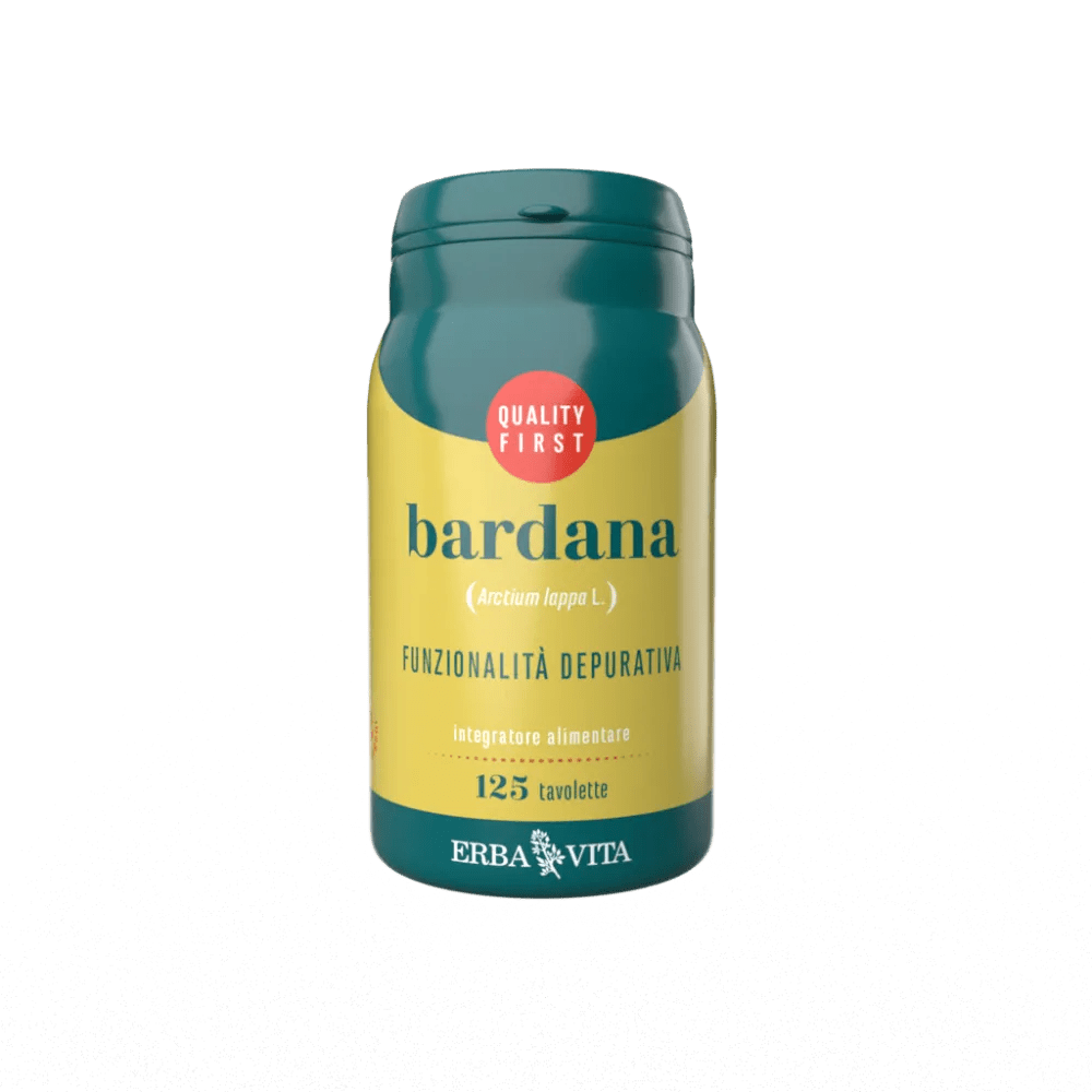 Erba Vita Bardana Integratore Funzionalità Depurativa 125 Tavolette 400 mg