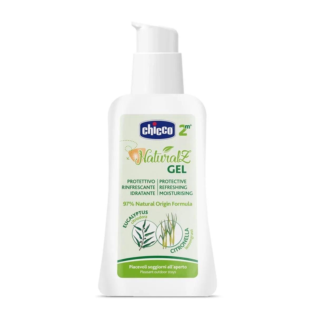 Chicco Gel Naturalz Protettivo & Rinfrescante Antizanzare Per Neonati e Bambini 60 ml