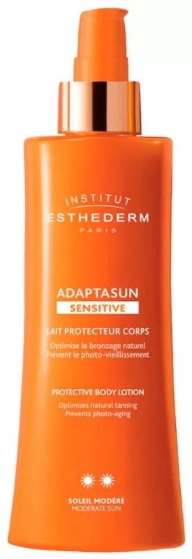 Adaptasun Matige Zon Gevoelige Huid Lichaamsmelk Institut Esthederm 200ml