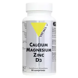 Vit'all+ Calcium Magnésium Zinc D3 90 comprimés