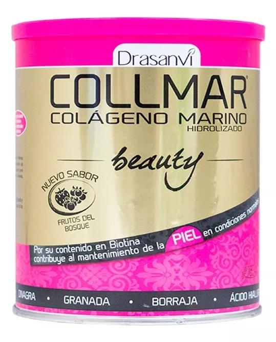 Saveur d'hydrolysat de collagène marin Drasanvi Collmar beauté fruits rouge 275 gr