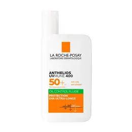 La Roche Posay Anthelios Fluide Solaire Invisible Oil Control UVA Long UVmune 400 SPF50+ 50ml