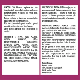 Eafit Minceur 360 - Mousse crépitante - Anti-cellulite - Tonifie la peau