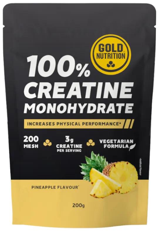 GoldNutrition Creatine Monohydraat Ananas 200 gr