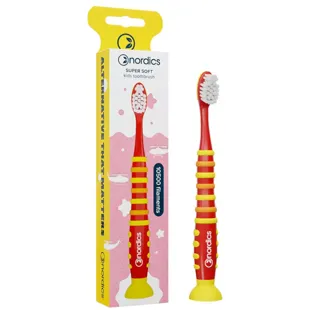 Nordics Kinderzahnbürste 10.500 Red Rocket