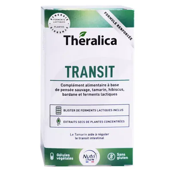 Theragreen Theralica Transit 30 capsules