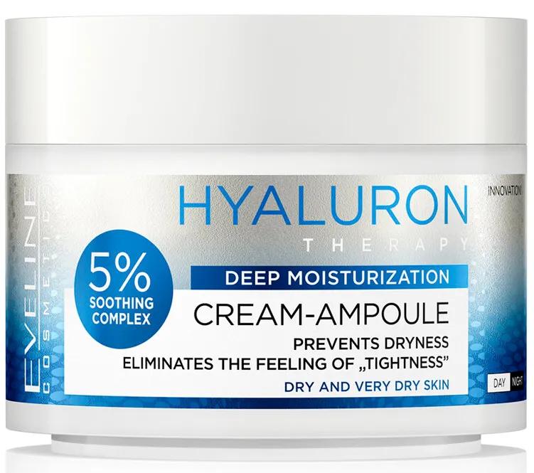 Eveline Cosmetics Hyaluron Deep Hydration Ampoule Cream 50 ml