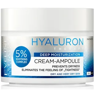 Eveline Cosmetics Hyaluron Deep Hydration Ampoule Cream 50 ml