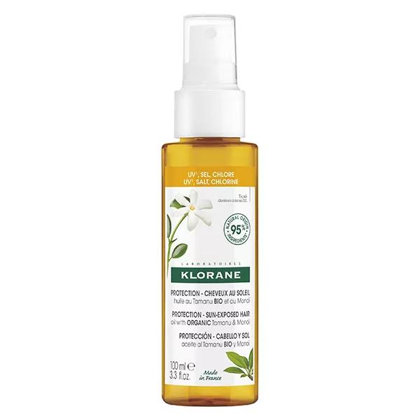 Klorane Monoï & Tamanu Huile Capillaire Protection Soleil 100ml