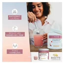 Biocyte Collagen Max Superfruits Anti-Age Collagène Acide Hyaluronique 260g