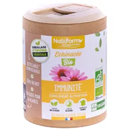 Nat & Form Écoresponsable Echinacée Bio 200 gélules