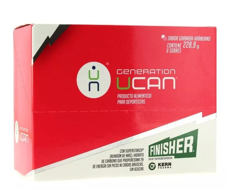 Kern Pharma Finisher Generation Ucan Granada Arándano 6 Sobres