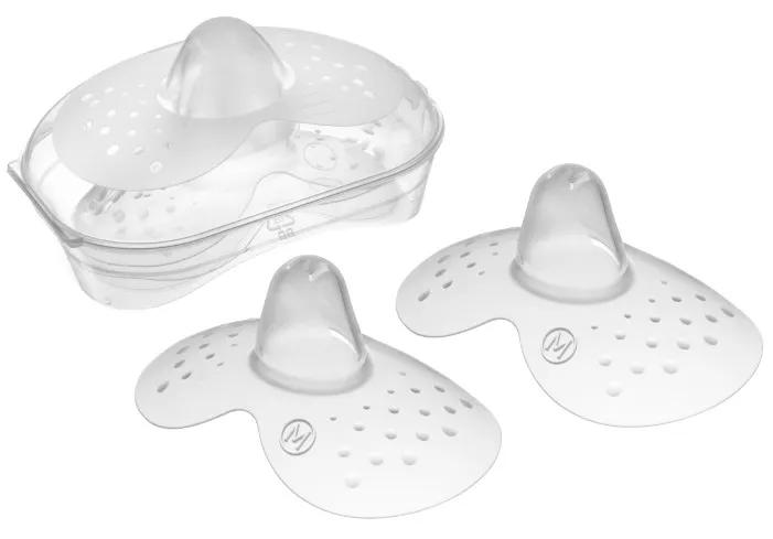 MAM Komfortable Brusthütchen für Babys, Größe M, 2 Stück
