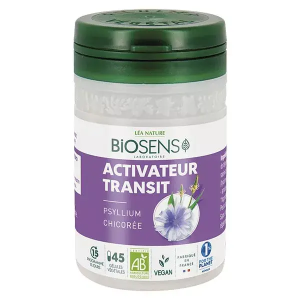 Biosens Activateur Transit Bio 45 gélules végétales