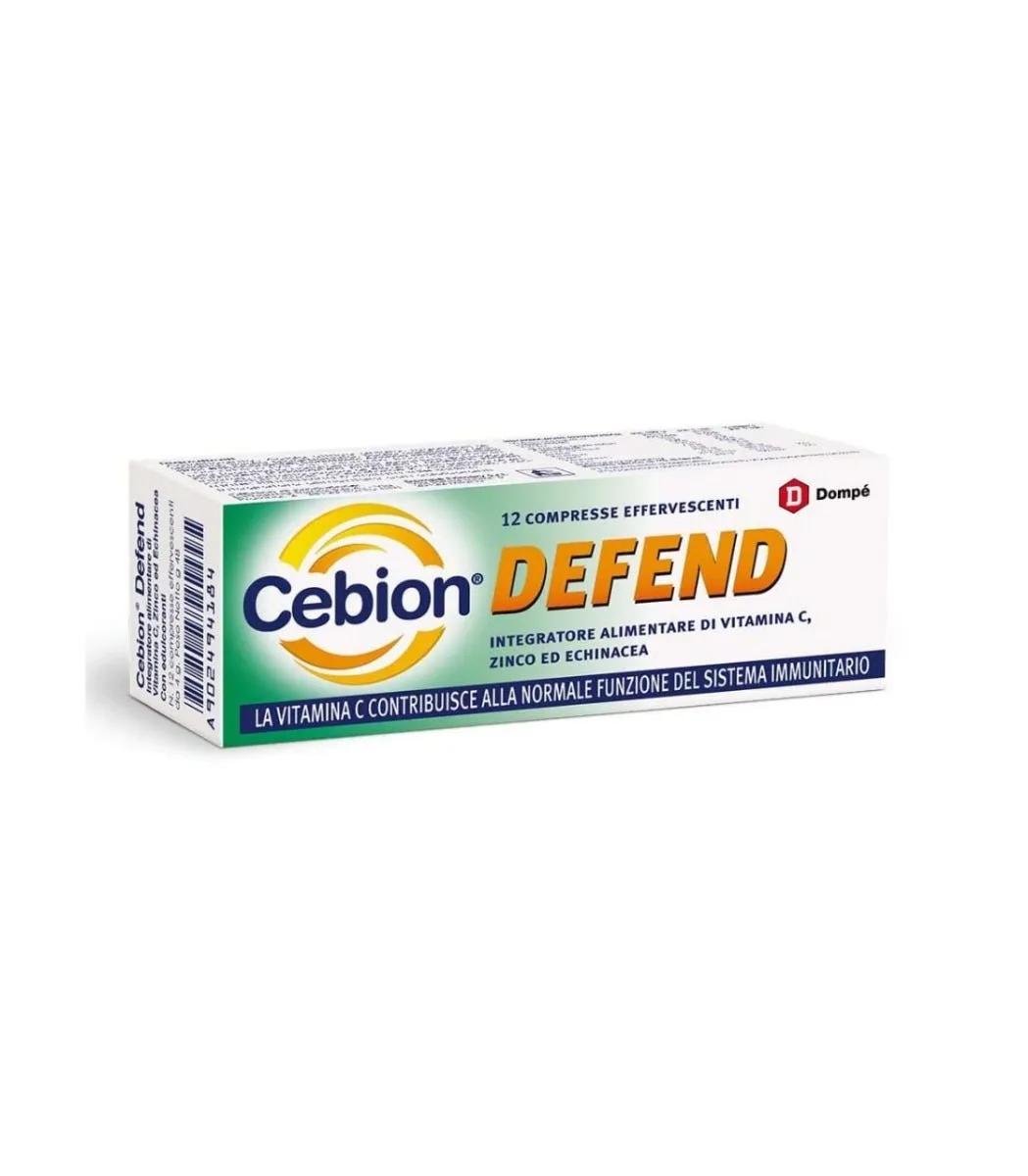 Cebion Defend Integratore Sistema Immunitario 12 Compresse Effervescenti