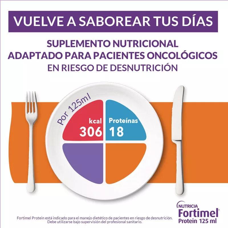 Nutricia Fortimel Proteína Sabor Tropical Gengibre 4 x 125 ml