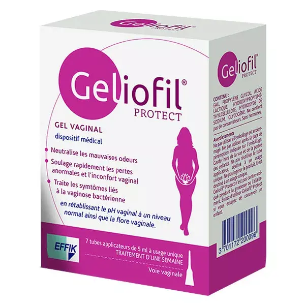 Geliofil Protect Gel Vaginal 7 tubes applicateurs
