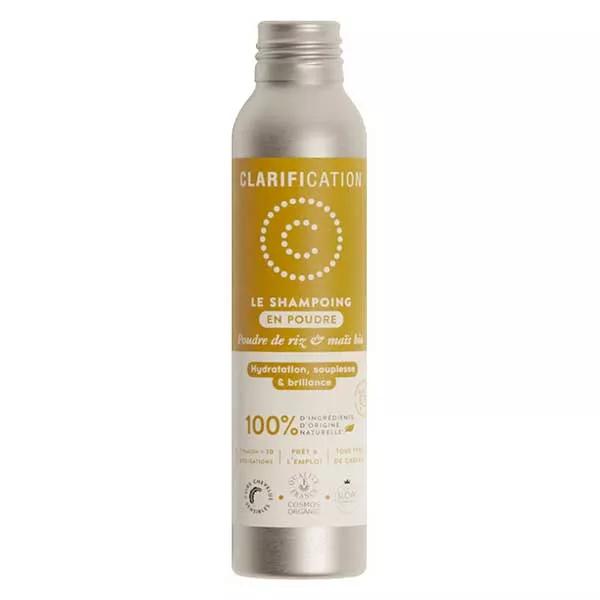 Clarification Shampoo in Polvere Naturale Riso bio e Acido Ialuronico 40g