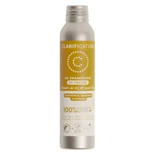 Clarification Shampoo in Polvere Naturale Riso bio e Acido Ialuronico 40g