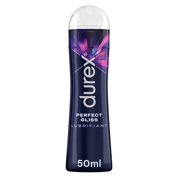 Durex Lubrifiant Perfect Gliss - Silicone - Idéal pour le Sexe Anal - 50ml