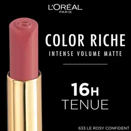 L'Oréal Paris Color Riche Rouge à Lèvres Intense Volume Matte N°633 Le Rosy Confident 1,8g