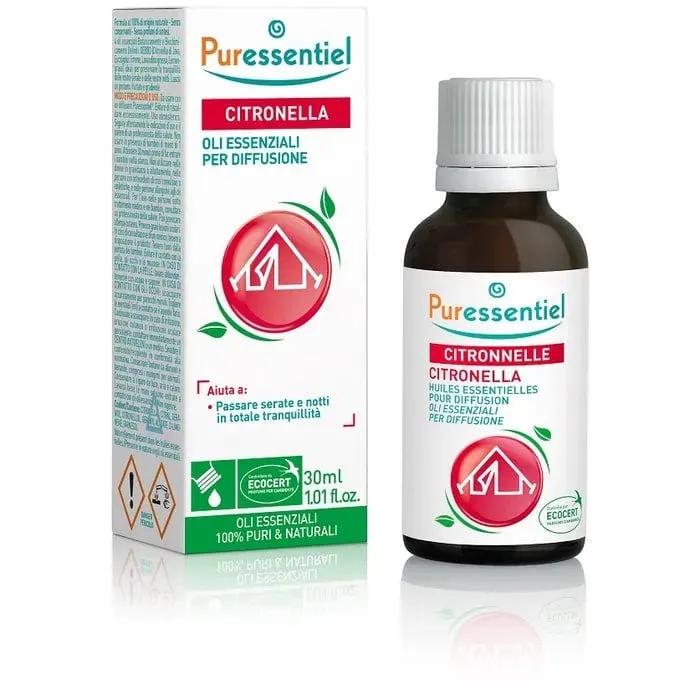 Puressentiel Miscela di Oli per Diffusione Alla Citronella 30 ml