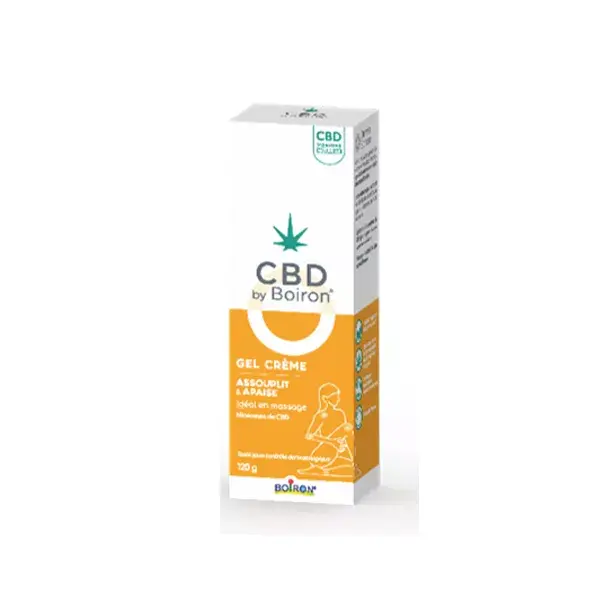 CBD By Boiron Gel Crème Assouplit et Apaise 120G