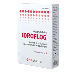 IDROFLOG Ophthalmic Solution Single Dose 15x0.5 ml