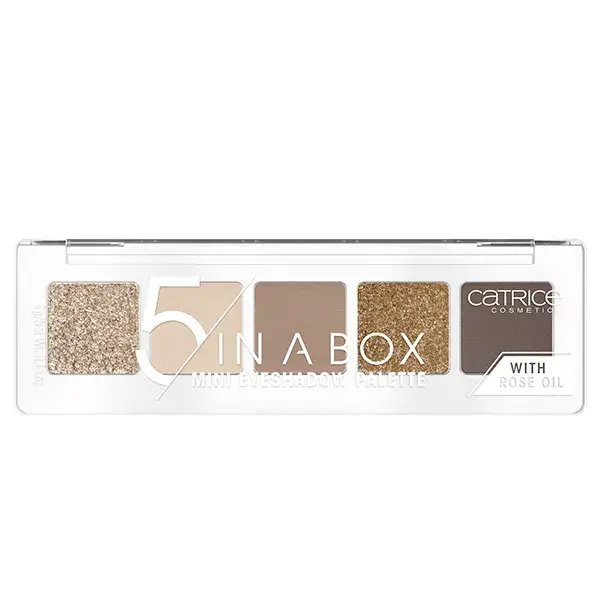 Catrice Yeux 5 In A Box Mini Palette Fards à Paupières N°010 Golden Nude Look 4g