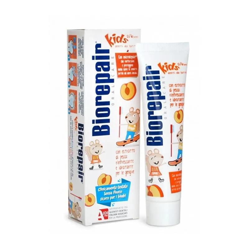 Biorepair Kids Dentifricio per Bambini 0-6 Gusto Pesca 50 ml