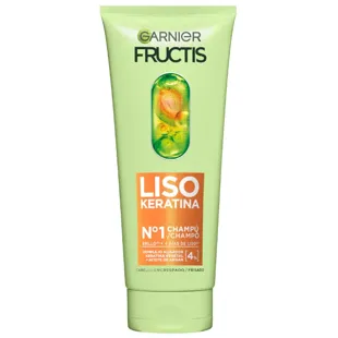 Garnier Fructis Champú Liso Keratina 200 ml
