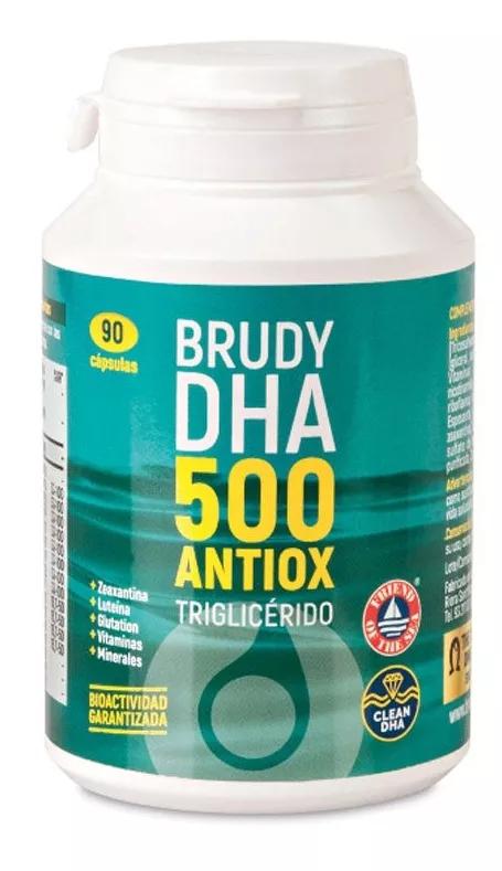 Brudylab Brudy DHA 500mg Antiox 90 Cápsulas