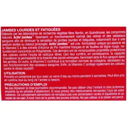 New Nordic Jambes Lourdes Activ'jambes 30 comprimés