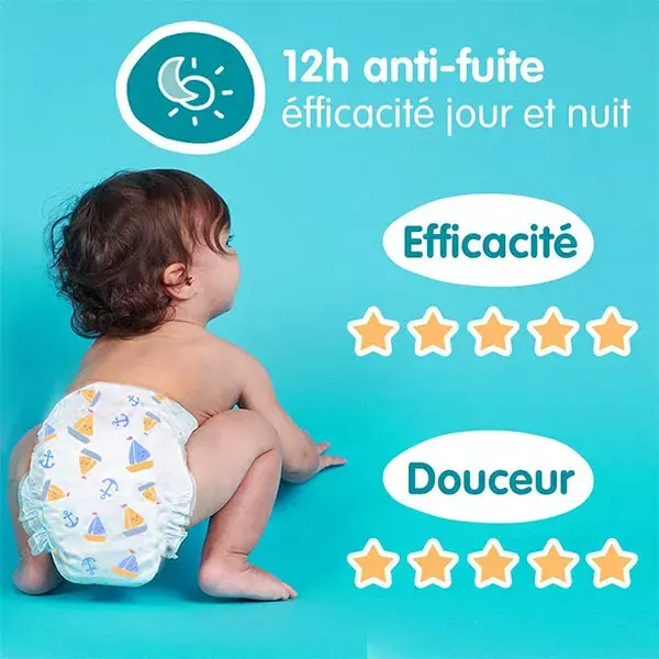 Carryboo Diapers Mini T2 (3-6kg) 56 nappies
