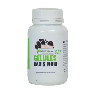 Le Comptoir de l'Apothicaire Ravanello Nero Bio 200 capsule
