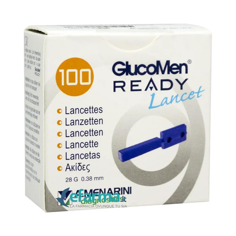 A. Menarini Glucomen Ready Lancet 28G Lancette Pungidito 100 Pezzi