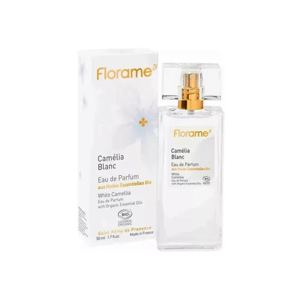 Florame Parfum Eau de Parfum Camélia Blanc Bio 50ml