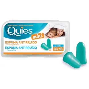 Quies Tapones Oído Mini Espuma 3 Pares
