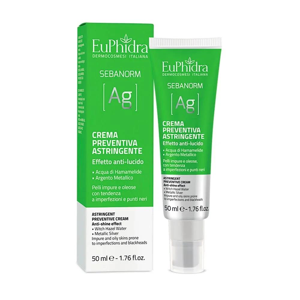 EuPhidra Sebanorm Ag Crema Preventiva Anti Imperfezioni e Punti Neri 50 ml