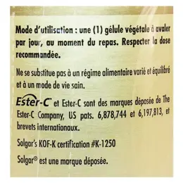 Solgar Ester-C Plus 500 boite 50 gélules végétales