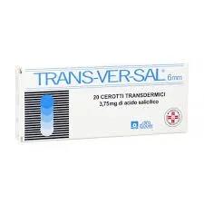 Transversal 3,75 mg/ 6 mm Acido Salicilico 20 Cerotti Transdermici