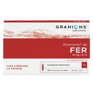 Granions di fiale di ferro vitalit 30