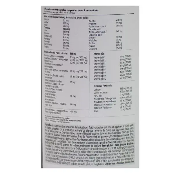STC Nutrition Peptides Aminosports 270 comprimés