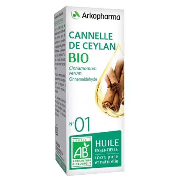Arko Essentiel Olio Essenziale Bio Cannella di Ceylan N°1 5ml